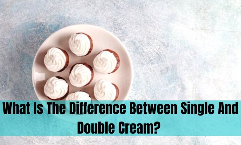 difference between single and double cream